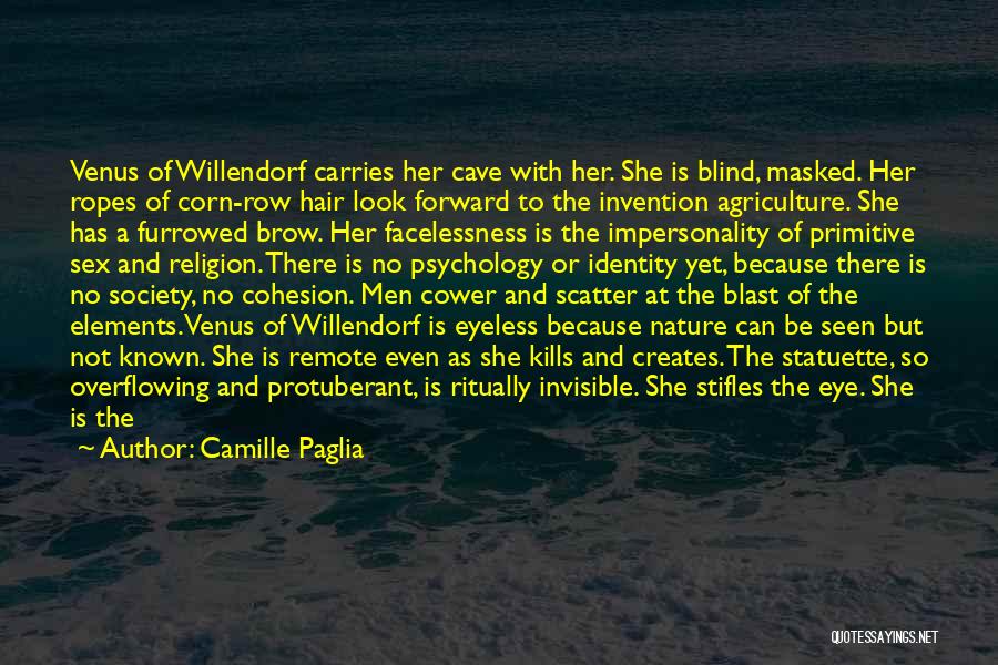 Masked Quotes By Camille Paglia