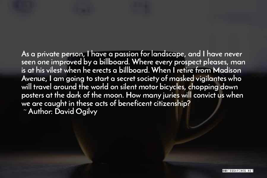 Masked Quotes By David Ogilvy