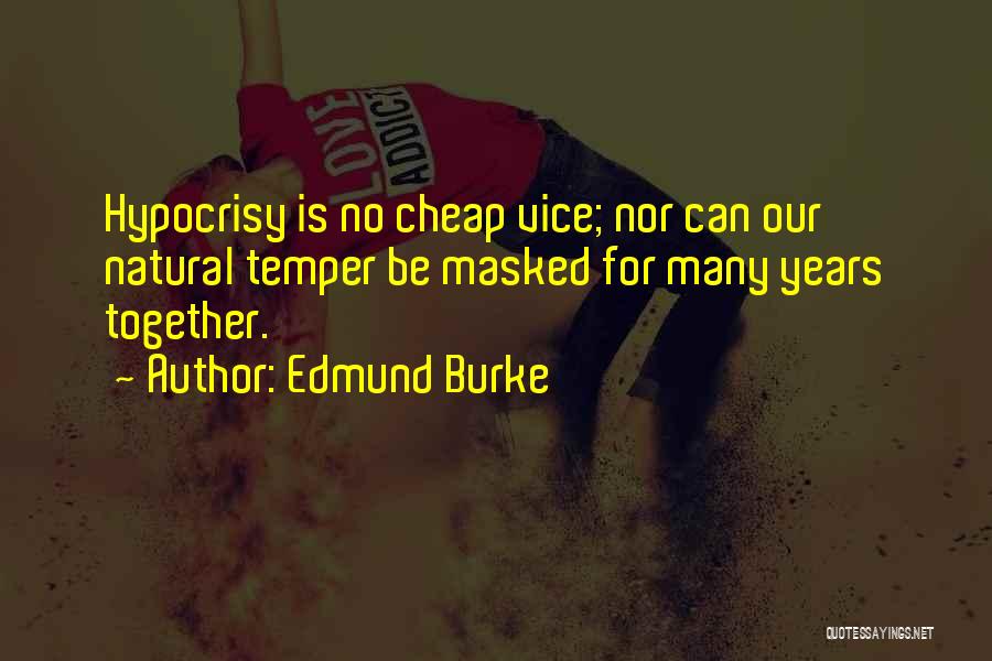 Masked Quotes By Edmund Burke