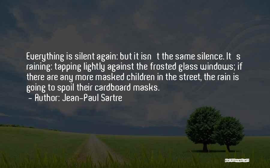 Masked Quotes By Jean-Paul Sartre