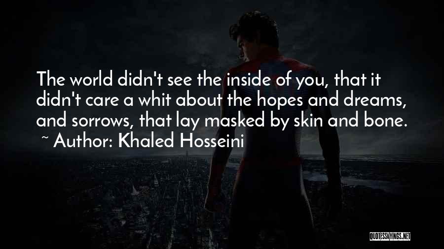 Masked Quotes By Khaled Hosseini