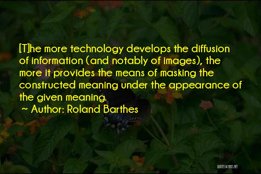 Masking Up Quotes By Roland Barthes