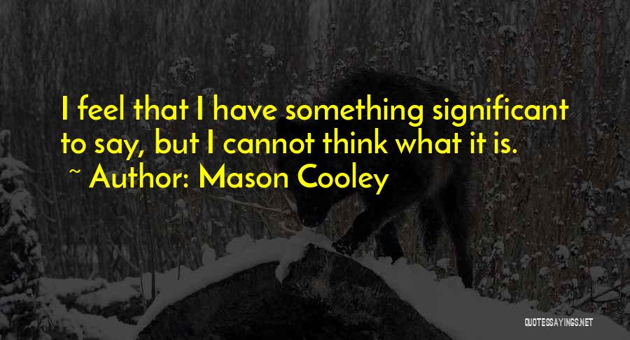 Mason Cooley Quotes 926460