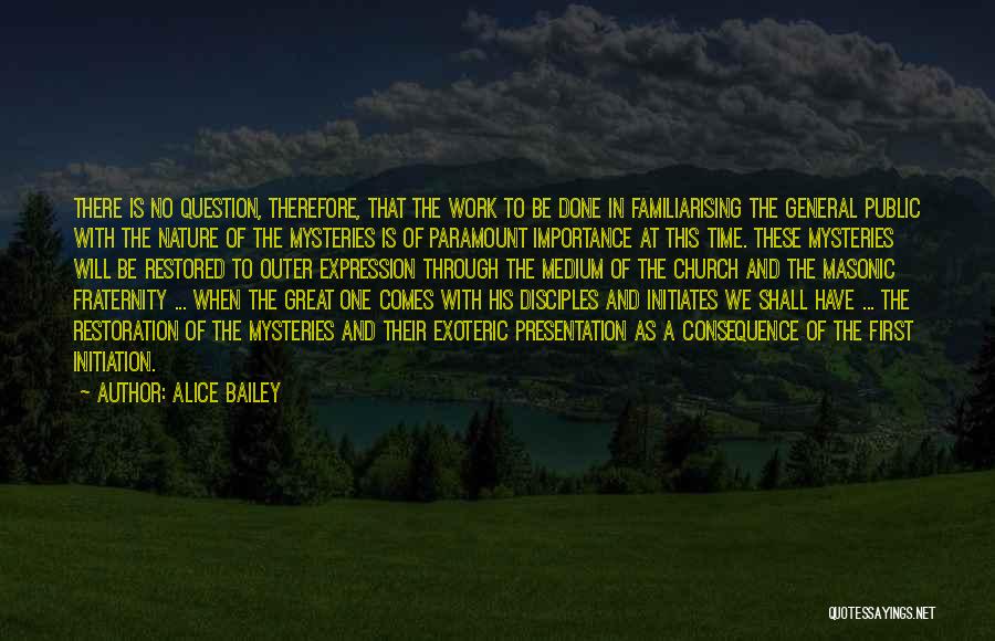Masonic Quotes By Alice Bailey