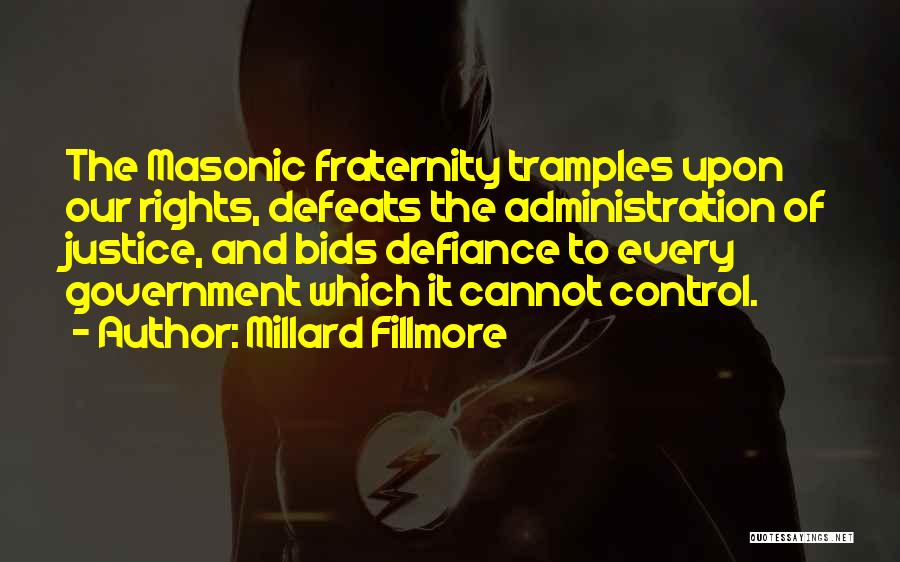 Masonic Quotes By Millard Fillmore