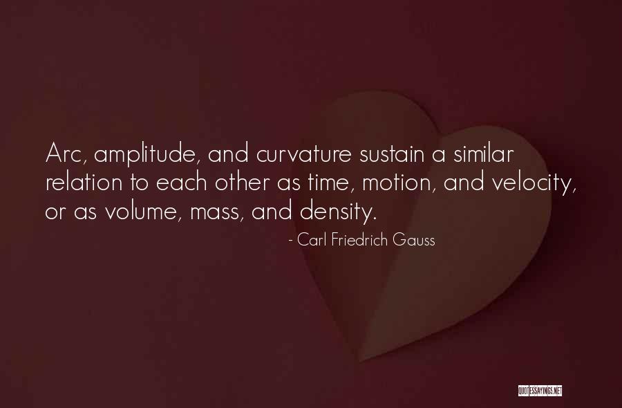 Mass And Volume Quotes By Carl Friedrich Gauss Mass And Volume Quotes By Carl Friedrich Gauss