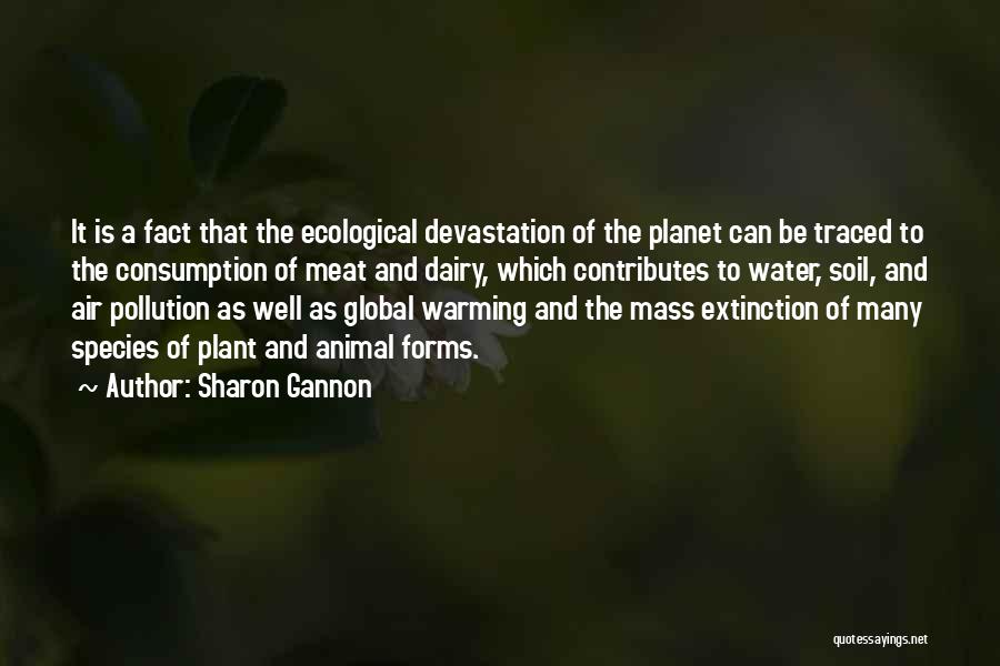Mass Consumption Quotes By Sharon Gannon