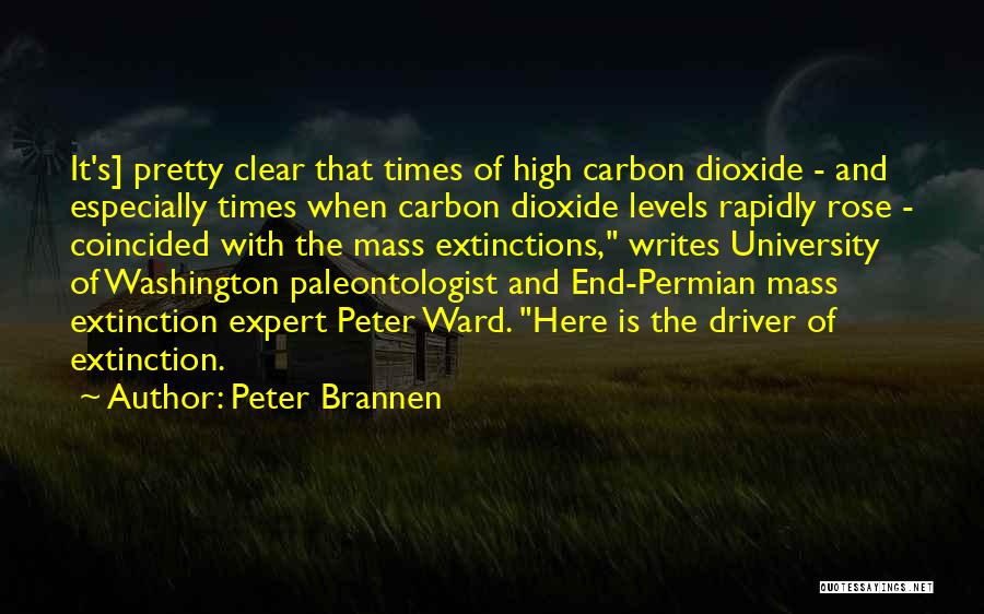 Mass Extinctions Quotes By Peter Brannen