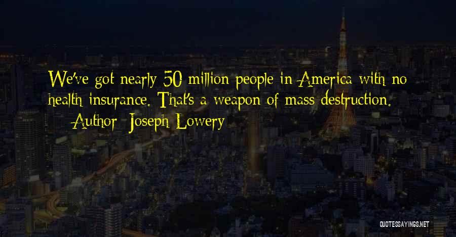 Mass Health Insurance Quotes By Joseph Lowery
