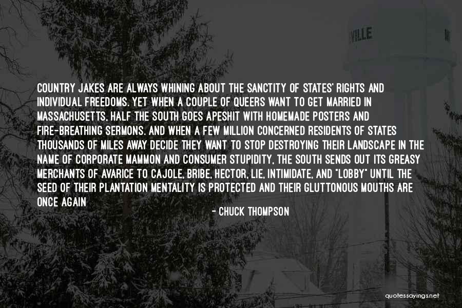 Massachusetts Quotes By Chuck Thompson Massachusetts Quotes By Chuck Thompson