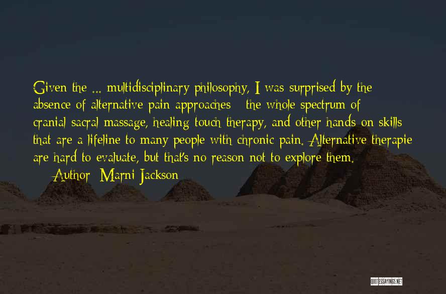 Massage Healing Quotes By Marni Jackson