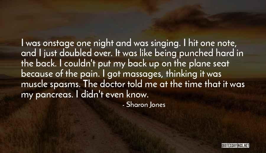 Massages Quotes By Sharon Jones