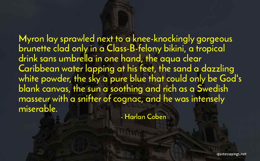 Masseur Quotes By Harlan Coben