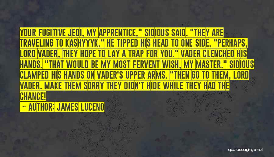 Master Apprentice Quotes By James Luceno