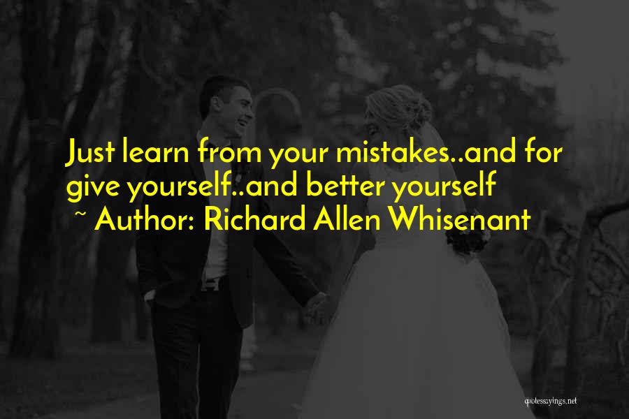 Master Ceremony Quotes By Richard Allen Whisenant