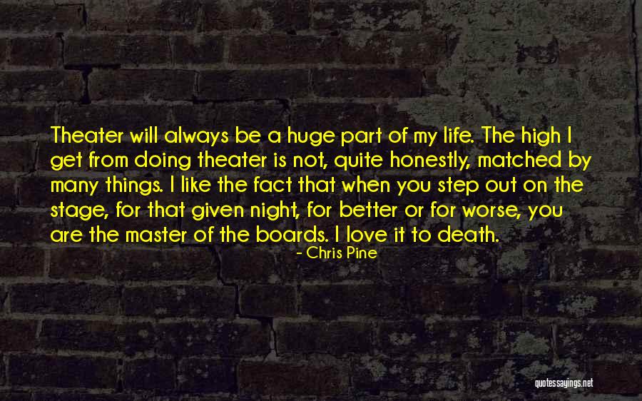 Master Death Quotes By Chris Pine Master Death Quotes By Chris Pine