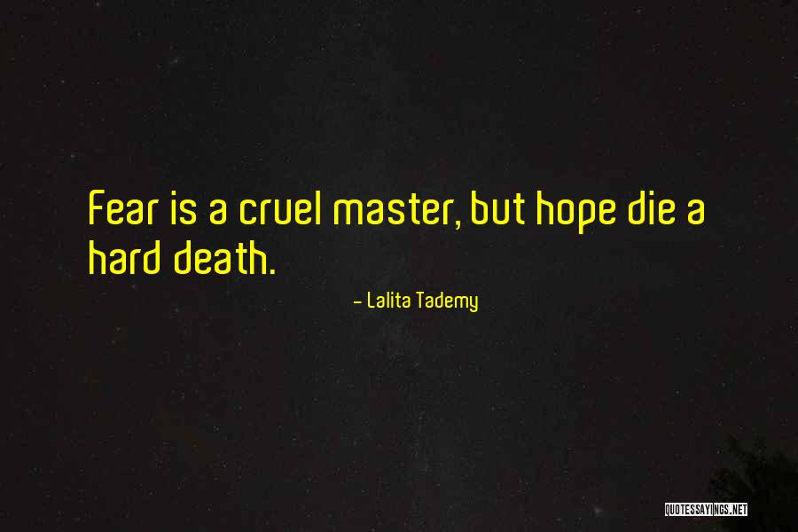 Master Death Quotes By Lalita Tademy
