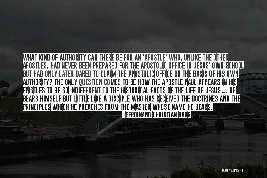 Master Disciple Quotes By Ferdinand Christian Baur Master Disciple Quotes By Ferdinand Christian Baur