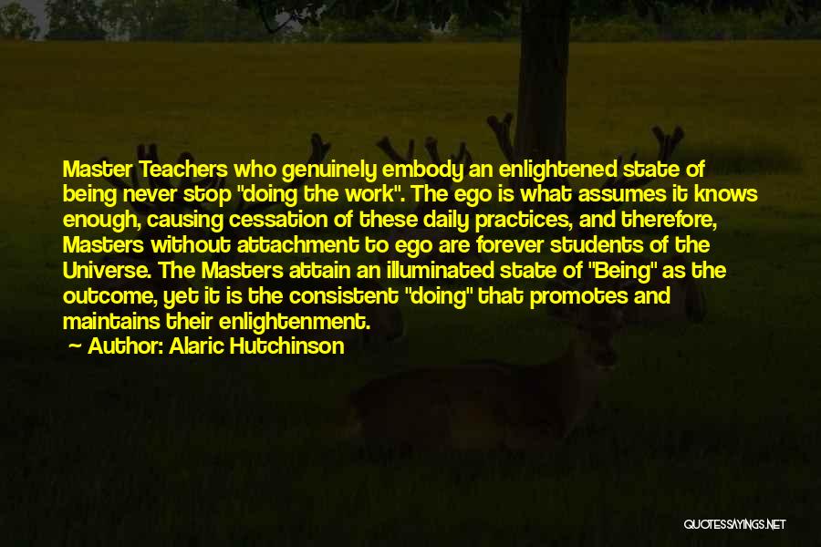 Master Peace Quotes By Alaric Hutchinson