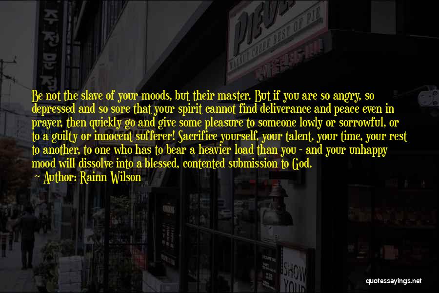 Master Peace Quotes By Rainn Wilson