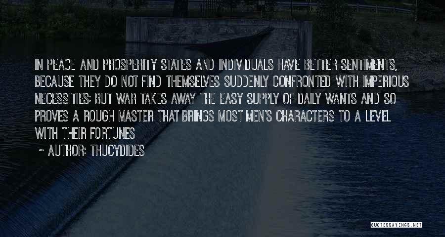 Master Peace Quotes By Thucydides
