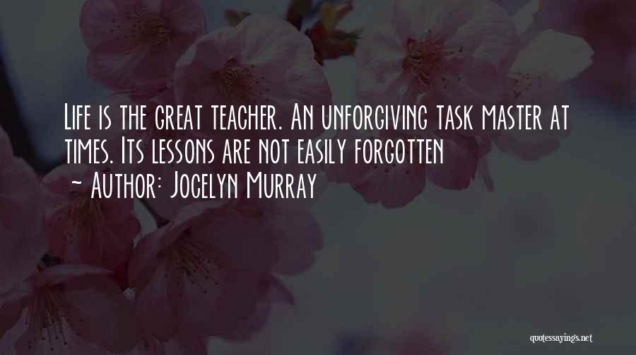 Master Quotes By Jocelyn Murray