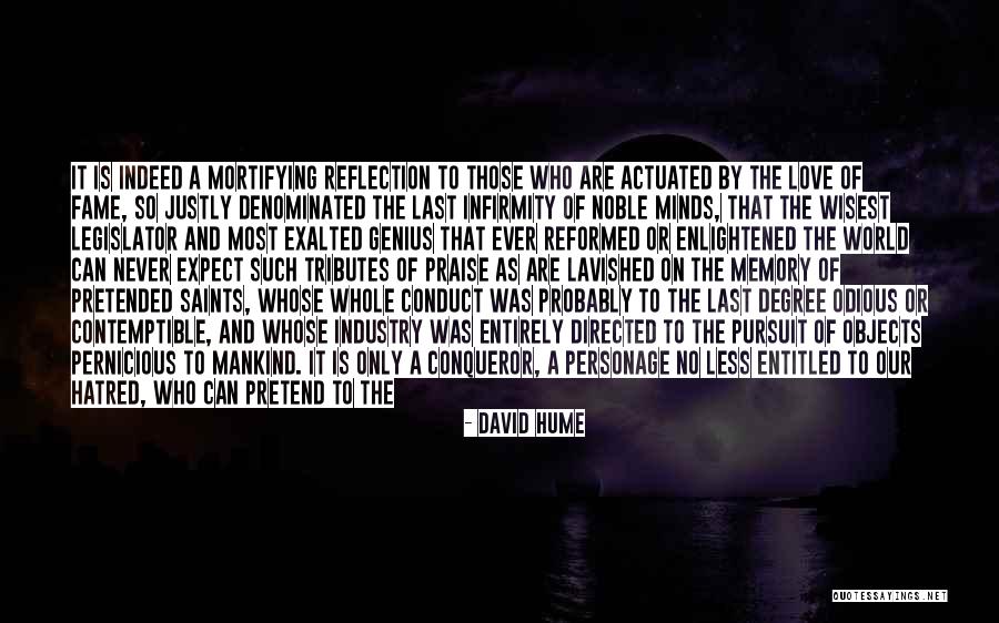 Master Slave Love Quotes By David Hume