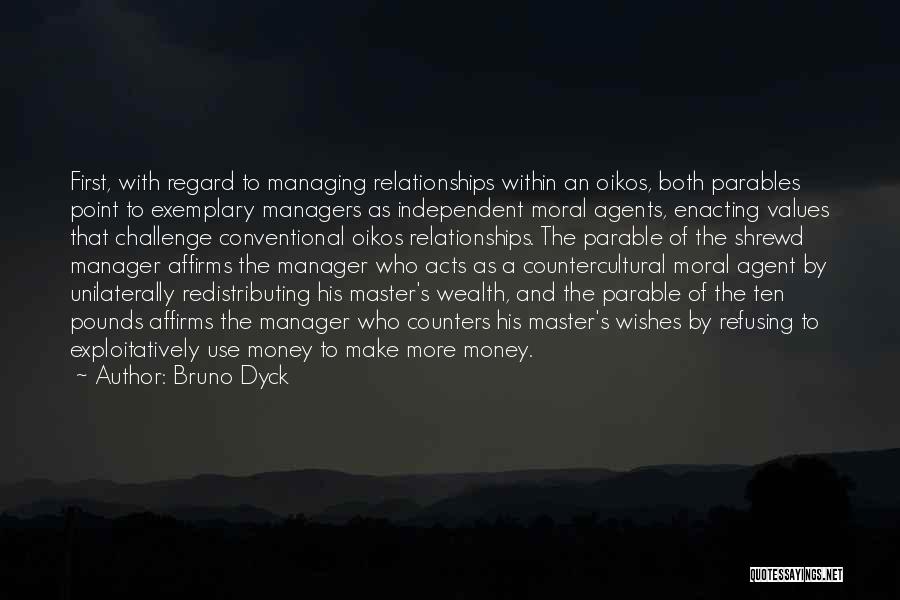 Master/slave Relationships Quotes By Bruno Dyck