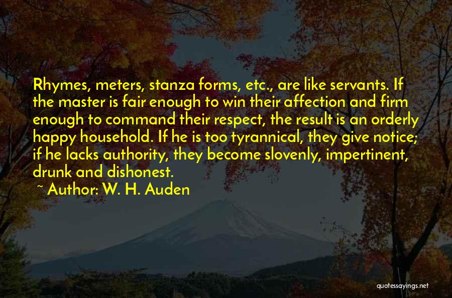 Master The Art Quotes By W. H. Auden