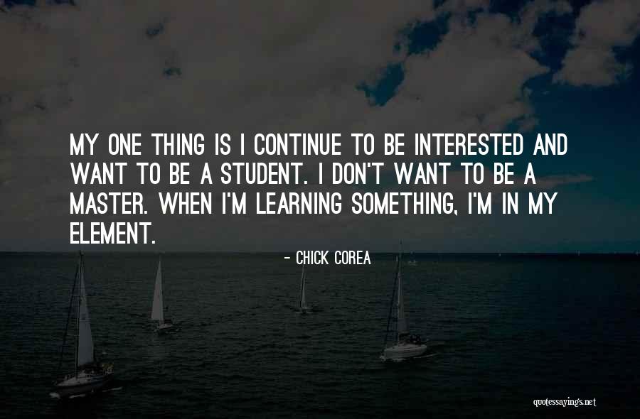 Master To Student Quotes By Chick Corea Master To Student Quotes By Chick Corea