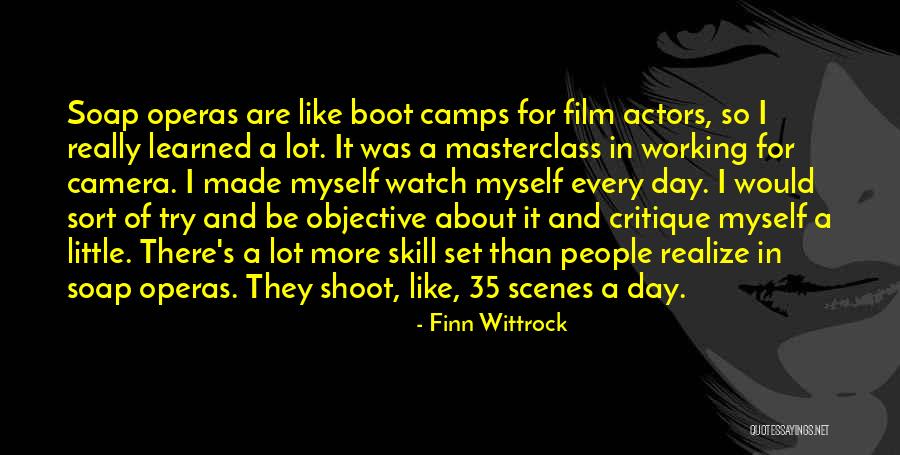 Masterclass Quotes By Finn Wittrock