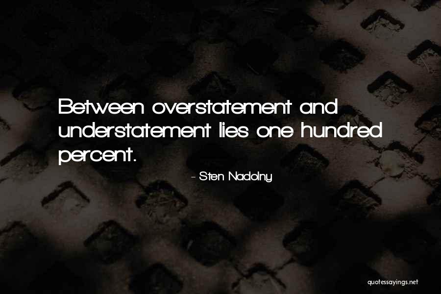 Masterfield Oktat K Zpont Quotes By Sten Nadolny Masterfield Oktat K Zpont Quotes By Sten Nadolny