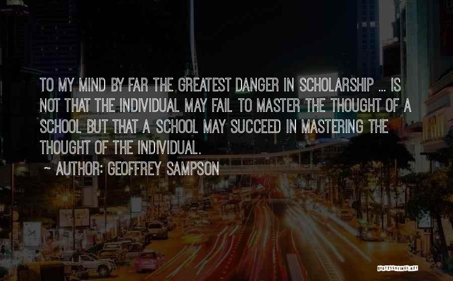 Mastering Things Quotes By Geoffrey Sampson