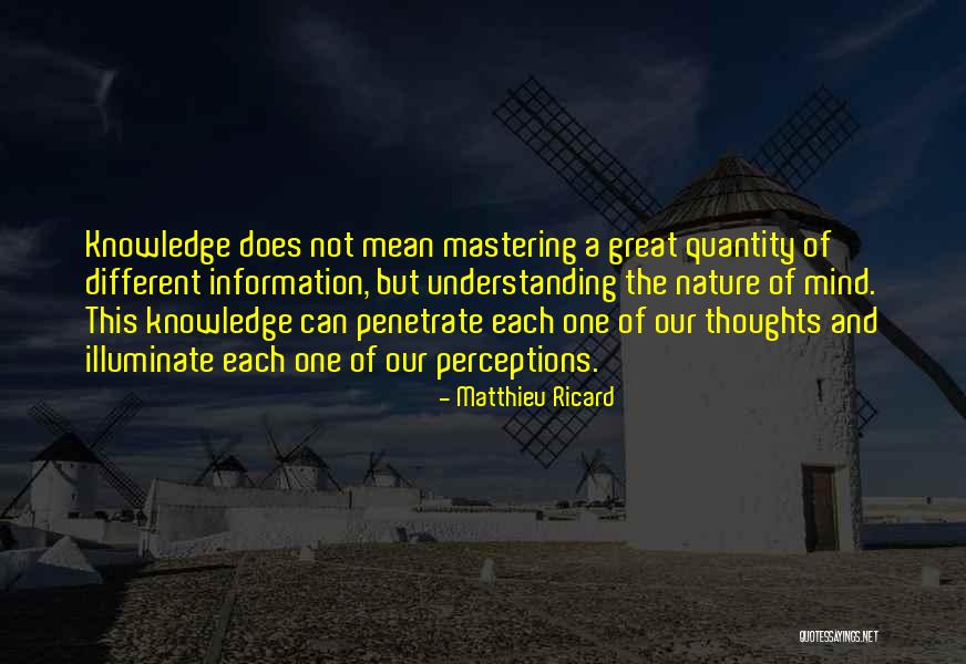 Mastering Your Mind Quotes By Matthieu Ricard