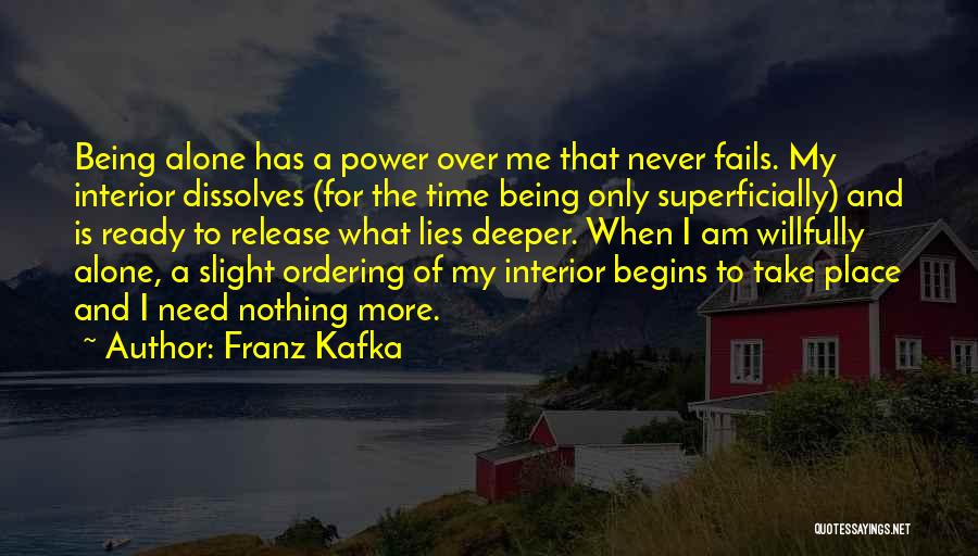 Masterly Inactivity Quotes By Franz Kafka