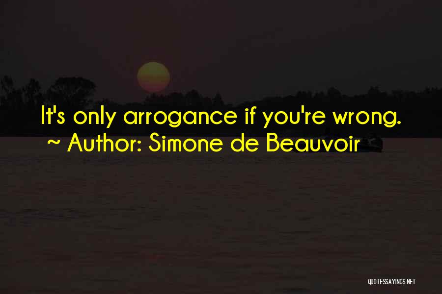 Masterly Inactivity Quotes By Simone De Beauvoir