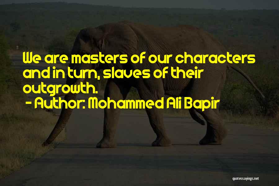 Masters And Slaves Quotes By Mohammed Ali Bapir