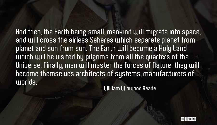 Master's Sun Quotes By William Winwood Reade Master's Sun Quotes By William Winwood Reade