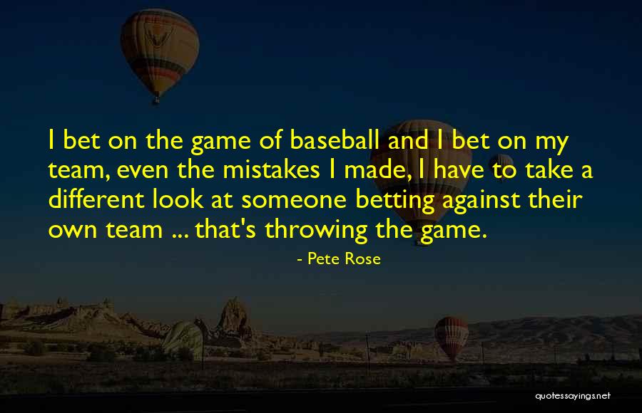 Masterstroke Online Quotes By Pete Rose