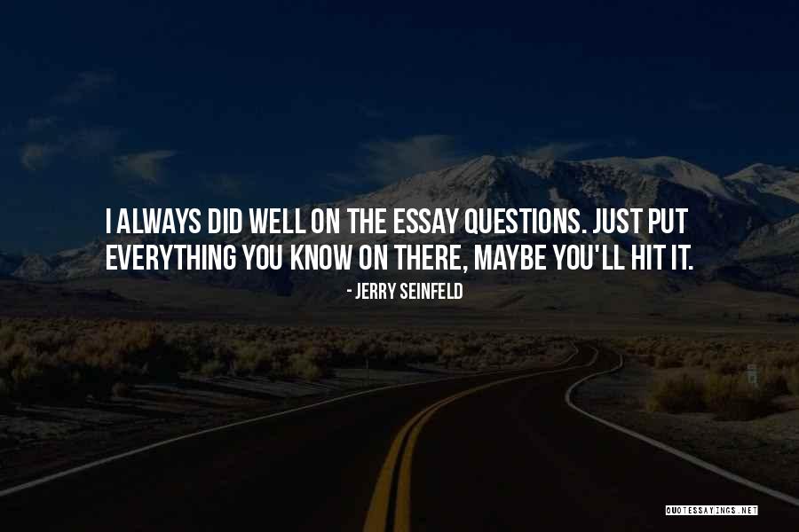 Mastrodomenico Cpa Quotes By Jerry Seinfeld Mastrodomenico Cpa Quotes By Jerry Seinfeld