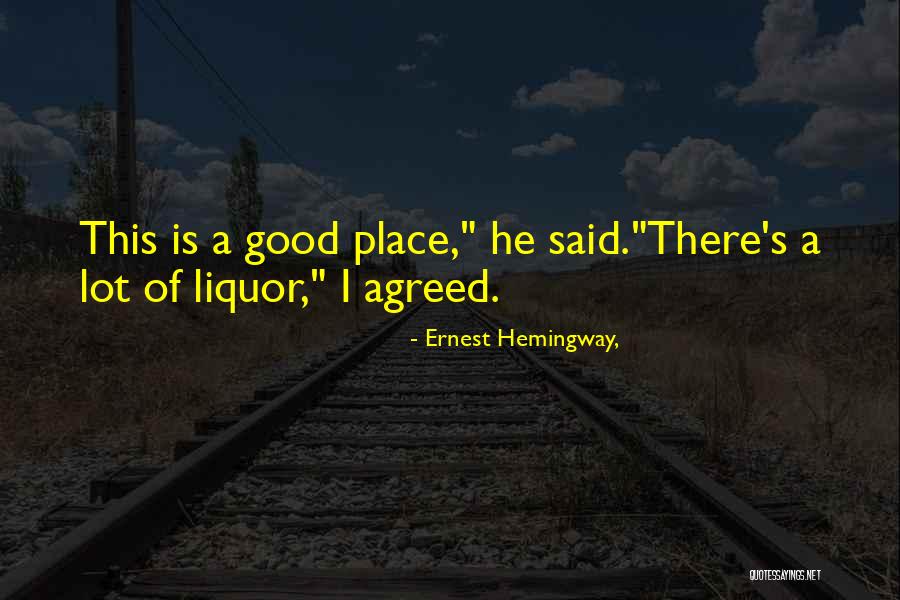 Mastrosimone Hockey Quotes By Ernest Hemingway,