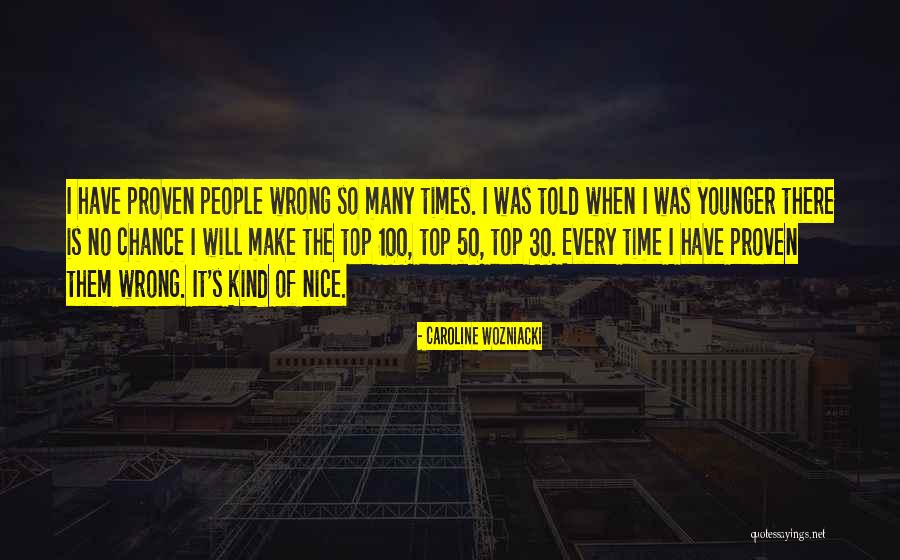 Masunoyama Quotes By Caroline Wozniacki Masunoyama Quotes By Caroline Wozniacki