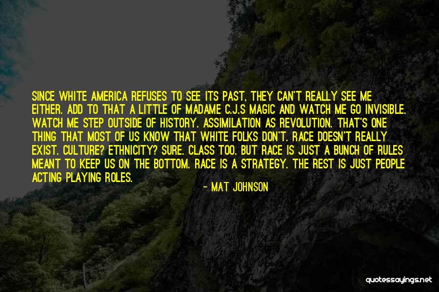 Mat Johnson Quotes 991523