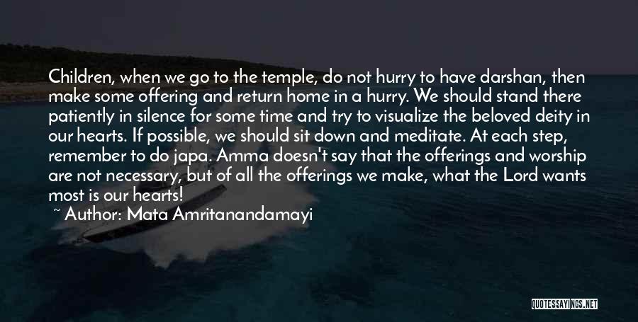 Mata Amritanandamayi Quotes 385212