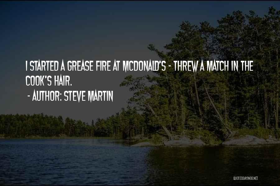 Match Quotes By Steve Martin