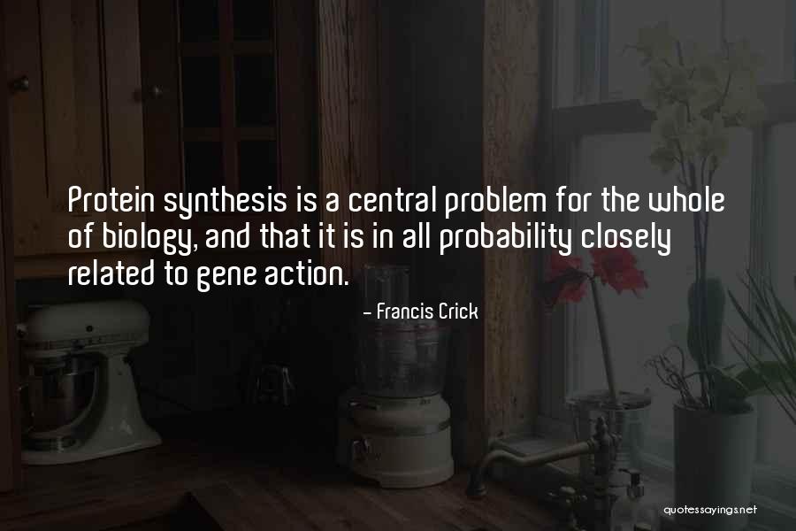 Matching Someones Energy Quotes By Francis Crick Matching Someones Energy Quotes By Francis Crick