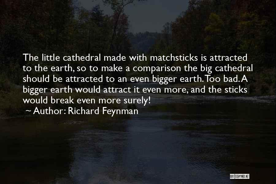 Matchsticks Quotes By Richard Feynman