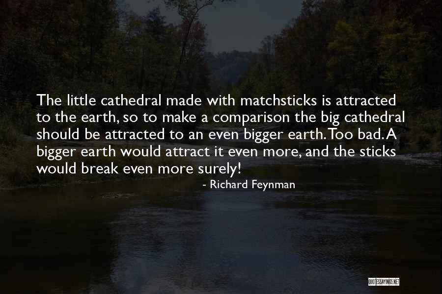 Matchsticks Quotes By Richard Feynman