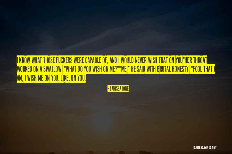 Materazzi Nike Quotes By Larissa Ione Materazzi Nike Quotes By Larissa Ione