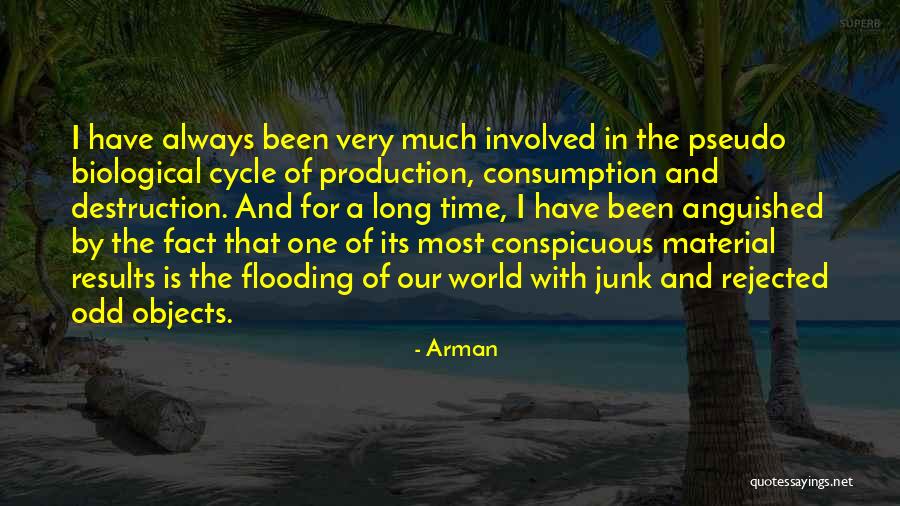 Material Objects Quotes By Arman Material Objects Quotes By Arman